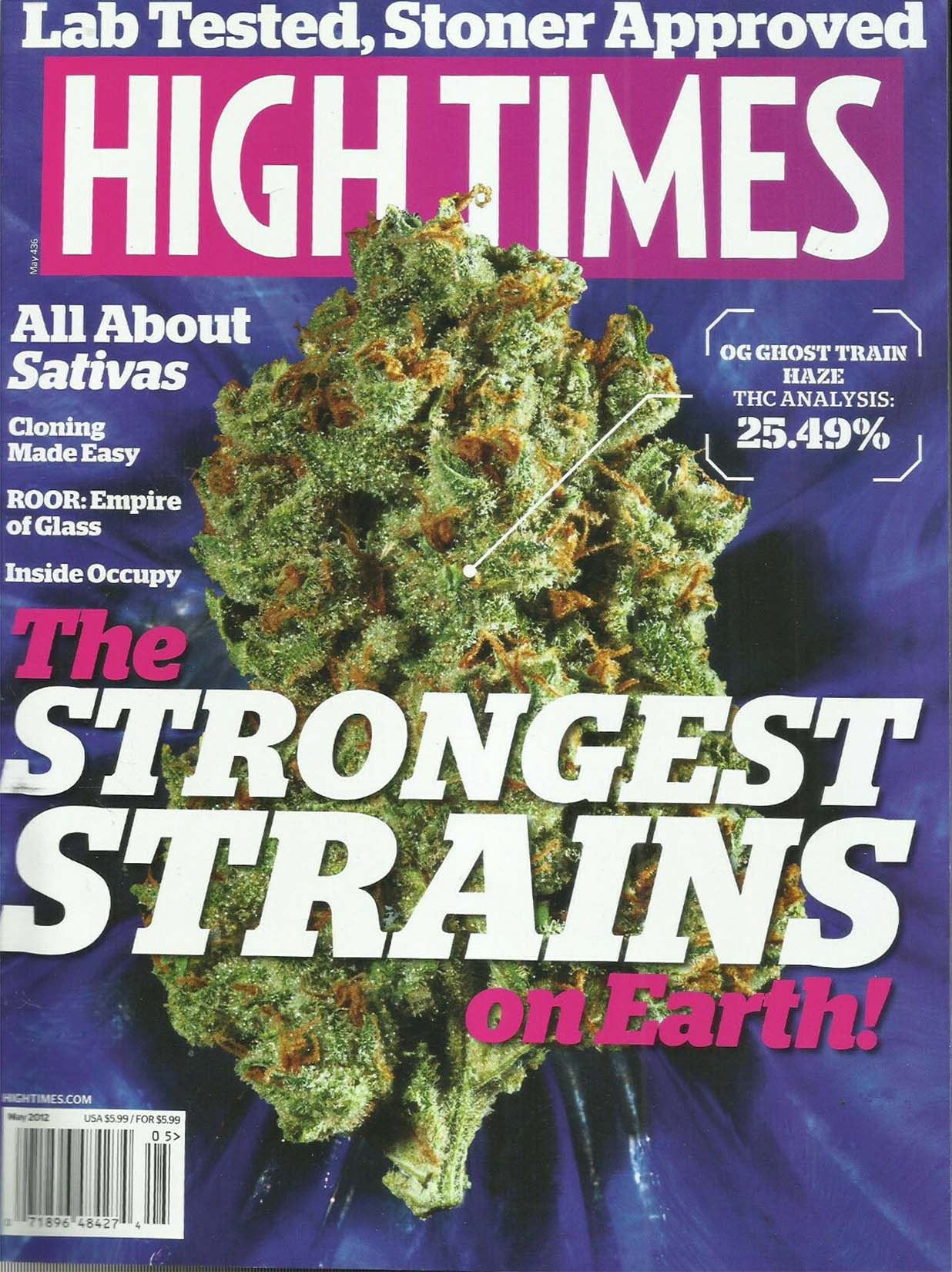 High Times May 2012 May 2012 magazine back issue cover
