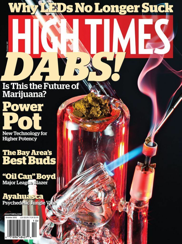 High Times October 2012 October 2012 magazine back issue cover
