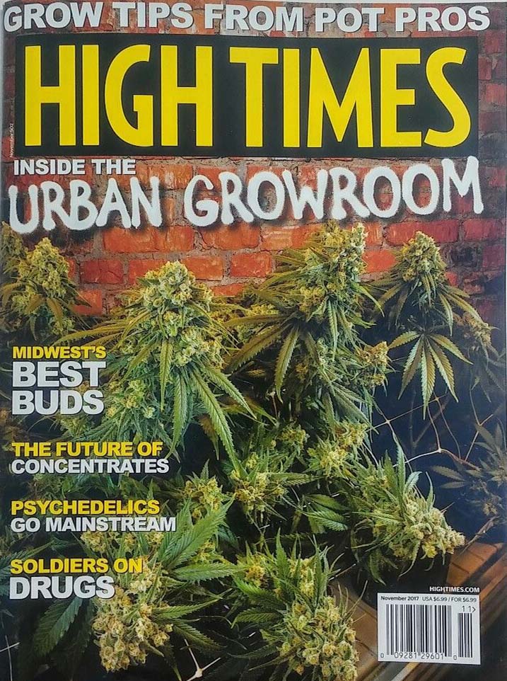 High Times November 2017 November 2017 magazine back issue cover
