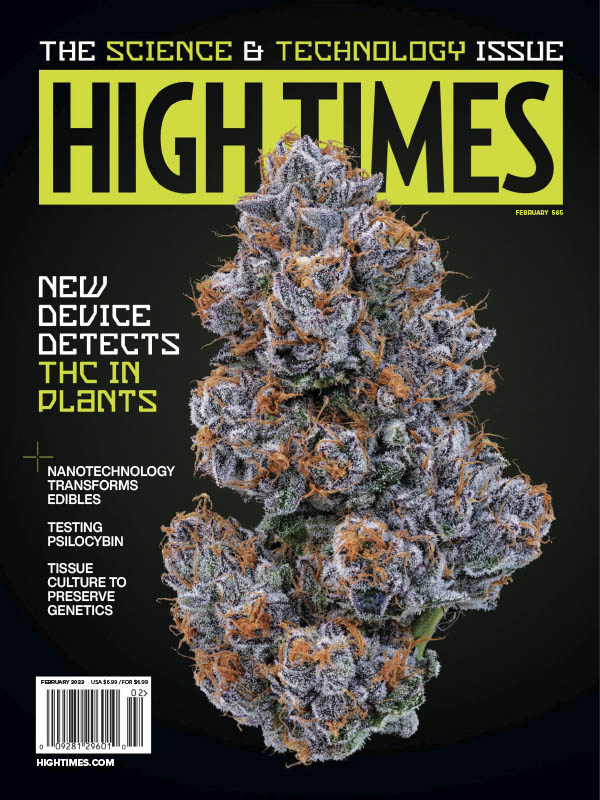 High Times February 2023 February 2023 magazine back issue cover