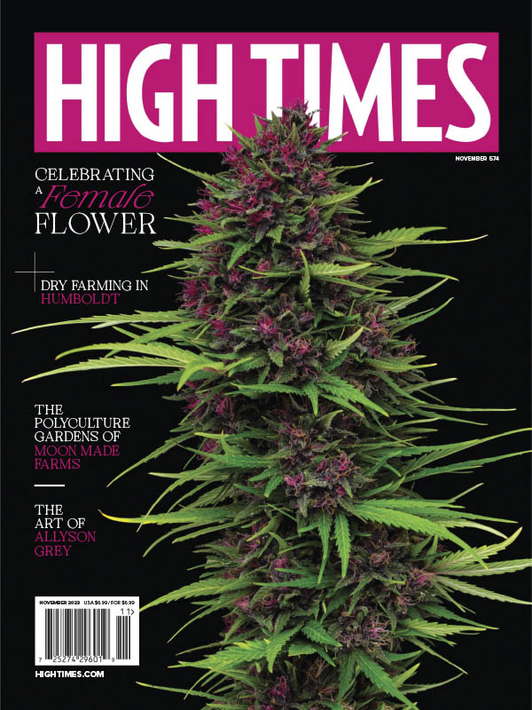 High Times November 2023 November 2023 magazine back issue cover