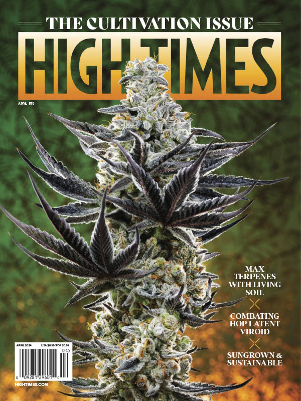 High Times April 2024 April 2024 magazine back issue cover