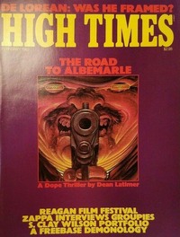 High Times February 1983 magazine back issue cover