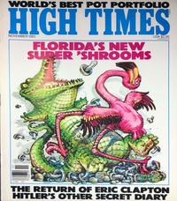 High Times November 1983 magazine back issue cover