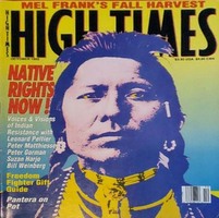 High Times October 1992 magazine back issue cover