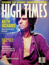 High Times December 1992 magazine back issue cover