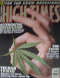 High Times February 1995 magazine back issue cover