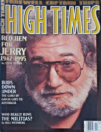 High Times November 1995 magazine back issue cover