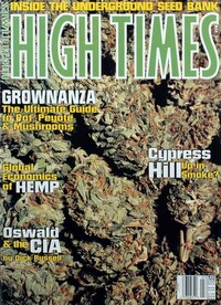 High Times March 1996 magazine back issue cover