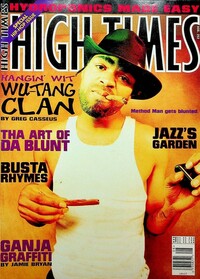 High Times August 1996 magazine back issue cover
