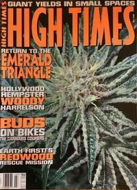 High Times March 1997 magazine back issue cover