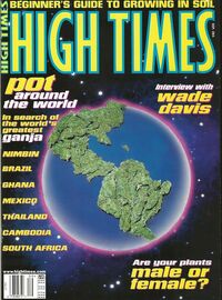 High Times September 1997 magazine back issue cover