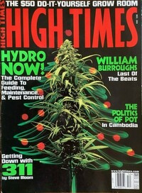 High Times December 1997 magazine back issue cover