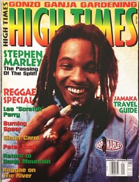 High Times January 1998 magazine back issue cover