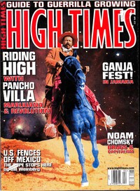 High Times April 1998 magazine back issue cover