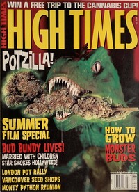 High Times July 1998 magazine back issue cover