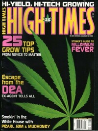 High Times January 1999 magazine back issue cover