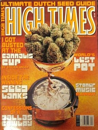 High Times April 2003 magazine back issue cover