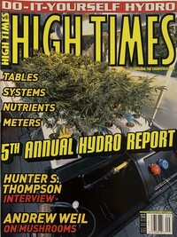 High Times September 2003 magazine back issue cover