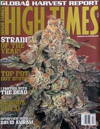 High Times December 2003 magazine back issue cover