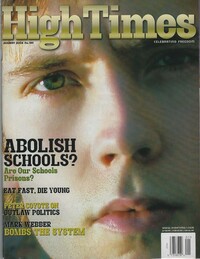 High Times January 2004 magazine back issue cover