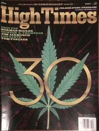 High Times November/December 2004 magazine back issue cover