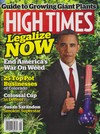 High Times August 2015 magazine back issue cover