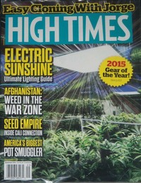 High Times September 2015 magazine back issue cover