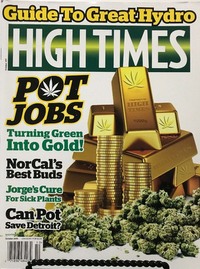 High Times October 2015 magazine back issue cover