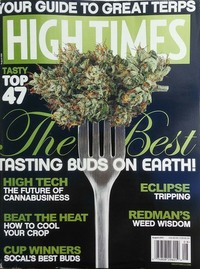 High Times August 2017 magazine back issue cover