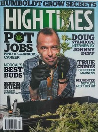 High Times October 2017 magazine back issue cover