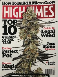 High Times December 2017 magazine back issue cover