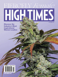 High Times November 2021 magazine back issue cover