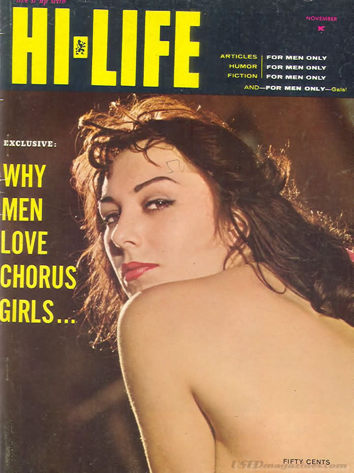 Hi-Life November 1960 November 1960 magazine back issue cover