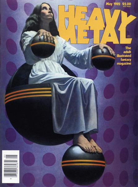 Heavy Metal May 1982 May 1982 magazine back issue cover
