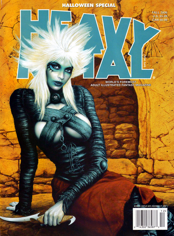 Heavy Metal Fall 2006 Fall 2006 magazine back issue cover