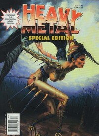 Heavy Metal December 1996 magazine back issue cover
