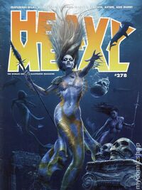 Heavy Metal # 278, January 2016 magazine back issue cover