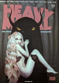 Heavy Metal # 288, October 2017 magazine back issue cover