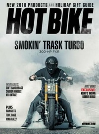 Hot Bike January/February 2018 magazine back issue cover