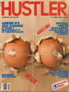 Hustler October 1986 magazine back issue cover