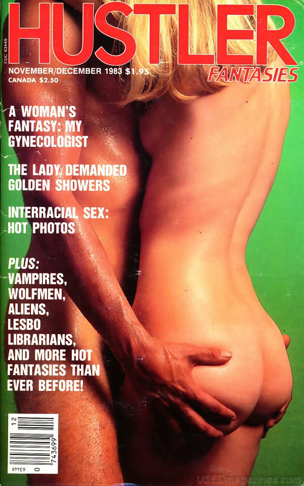 Hustler Fantasies November/December 1983 November 1983 magazine back issue cover