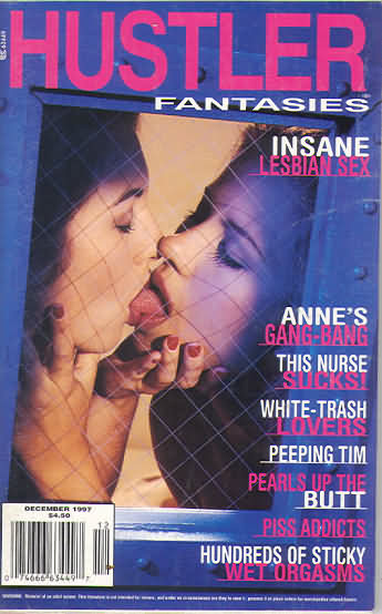 Hustler Fantasies December 1997 December 1997 magazine back issue cover