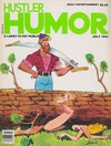 Hustler Humor July 1981 magazine back issue cover