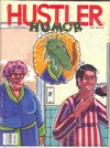 Hustler Humour April 1988 magazine back issue cover