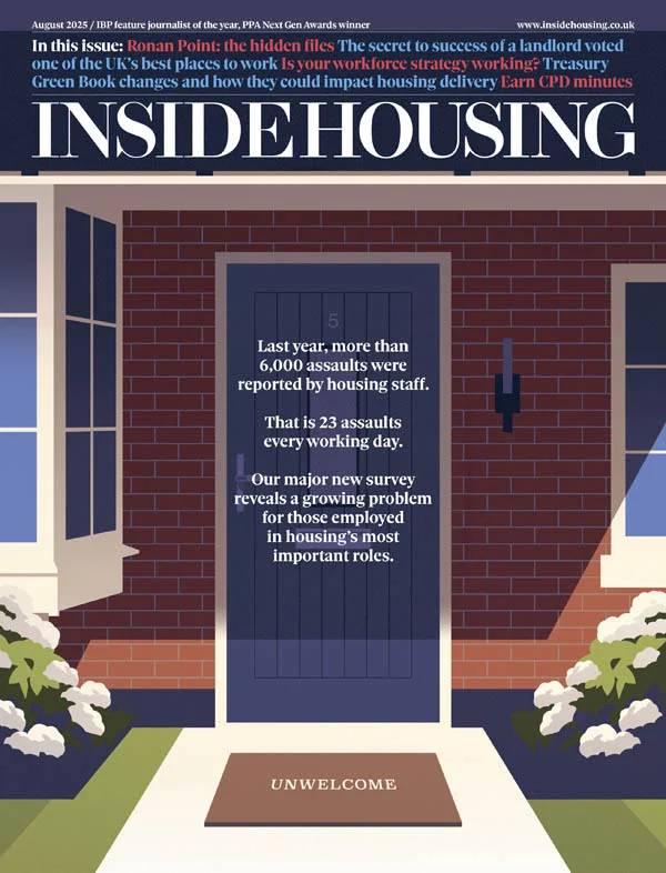 Inside Housing August 2025 August 2025 magazine back issue cover