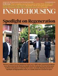Inside Housing September 2025 magazine back issue cover