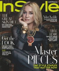 InStyle Australia August 2016 magazine back issue cover
