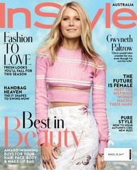 InStyle Australia April 2017 magazine back issue cover