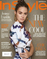InStyle Australia July 2017 magazine back issue cover